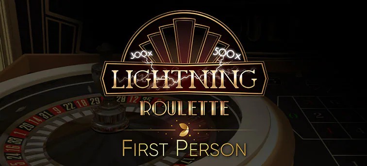 First Person Lightning Roulette logo – Live Shows by Evolution at casino.me