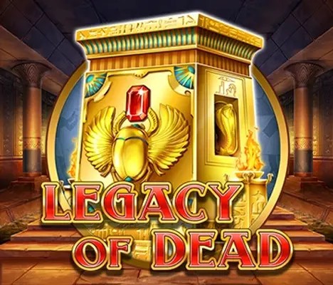 Legacy of Dead online game logo by Play’n GO on casinome.net