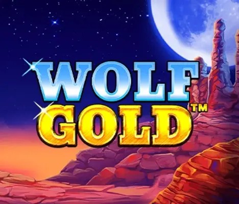 Wolf Gold slot icon by Pragmatic Play, available at casino.me